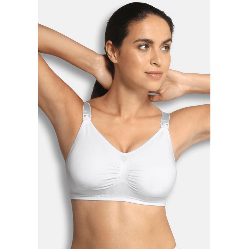 Maternity And Nursing Bra White - Carriwell →